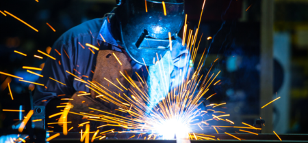 Image of Man Welding