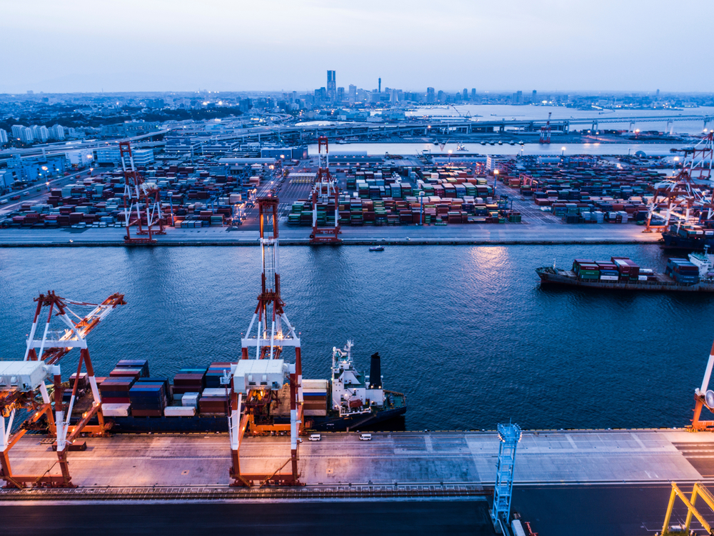 Image of Port with Ship